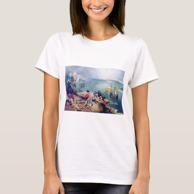 T-shirt Paysage avec la chute d'Icarus, Pieter Bruegel (Devant)