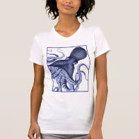 Paysage Bleu Octopus