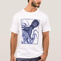 Paysage Bleu Octopus