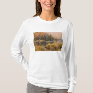 T-shirt paysage d'automne avec lac, Vermont, États-Unis 3