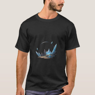 T-shirt Paysage de cristal de glace
