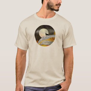 T-shirt Paysage de Deer Moon