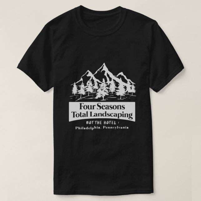 T-SHIRT PAYSAGE DE QUATRE SAISONS (Design devant)