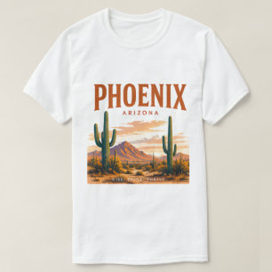 T-shirt Paysage désertique de Phoenix