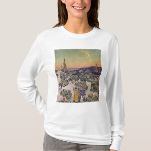 T-shirt Paysage éclairé par la lune de Vincent van Gogh
