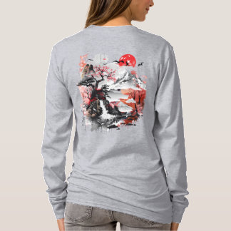 T-shirt Paysage japonais traditionnel