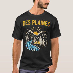T-shirt Paysage Naturel Des Plaines