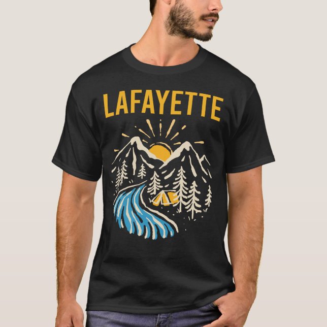 T-shirt Paysage naturel Lafayette (Devant)