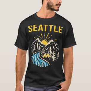 T-shirt Paysage naturel Seattle