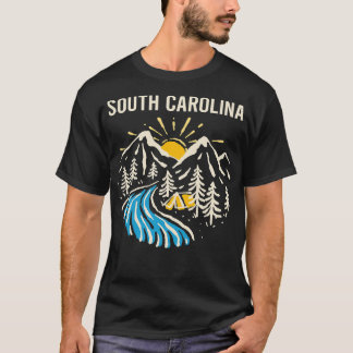 T-shirt Paysage naturel vintage Caroline du Sud