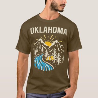 T-shirt Paysage naturel vintage Oklahoma