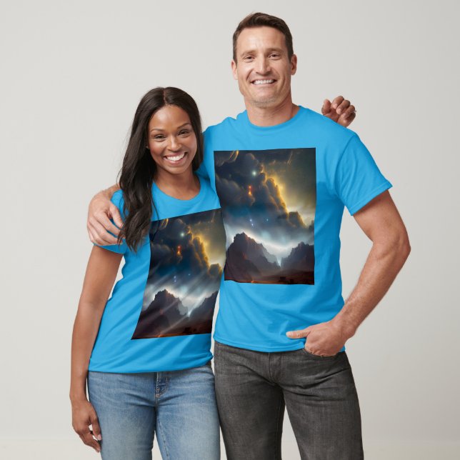 T-shirt Paysage nuageux Édition spéciale (Unisexe)