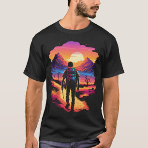 T-shirt Paysage randonnée