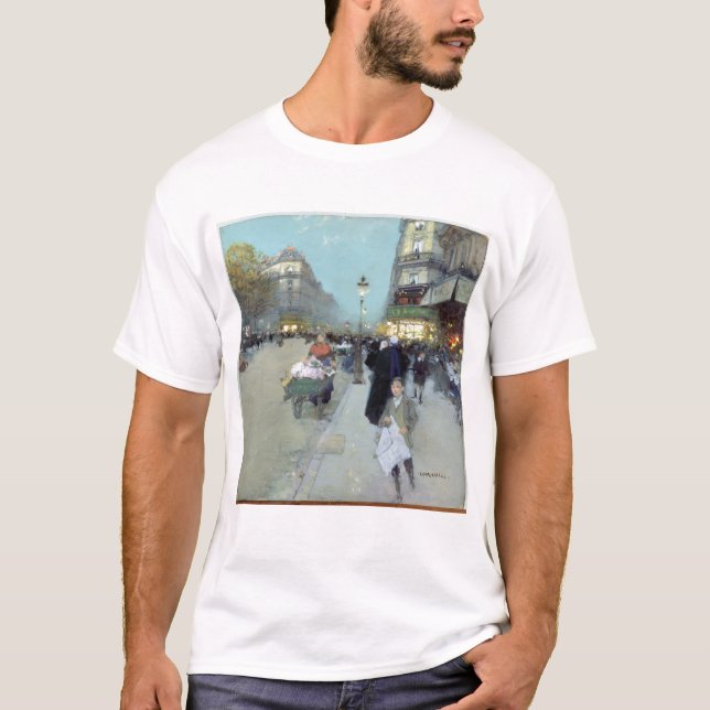 T-shirt Paysage urbain (Devant)