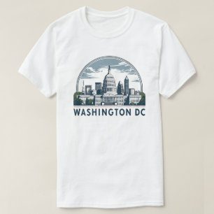 T-shirt Paysage urbain de Washington D.C.