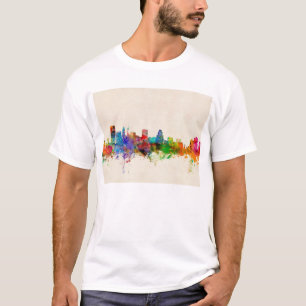 T-shirt Paysage urbain d'horizon de Baltimore le Maryland