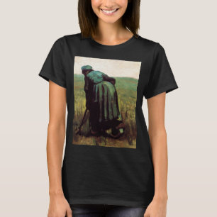 T-shirt Paysanne creusant par Vincent van Gogh