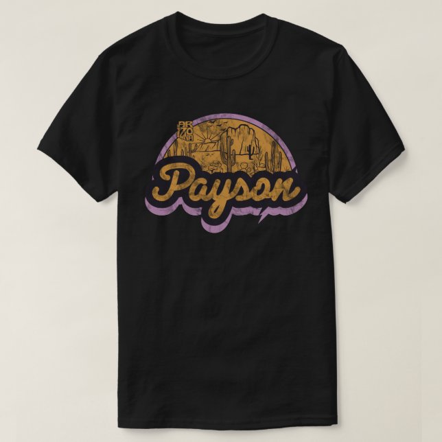 T-shirt Payson, Arizona (Design devant)