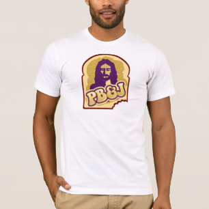 T-shirt PB et J, beurre d'arachide et Jésus