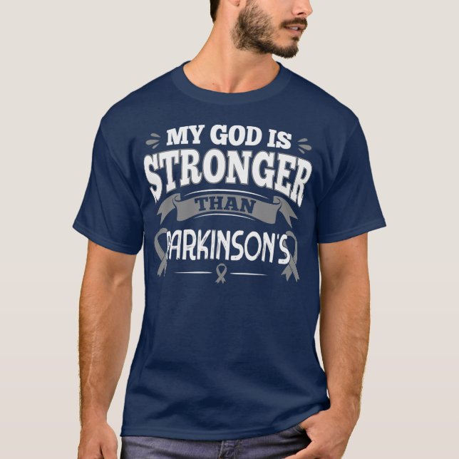 T-shirt PD Gig Parkinsons Sensibilisation Ribbon (Devant)