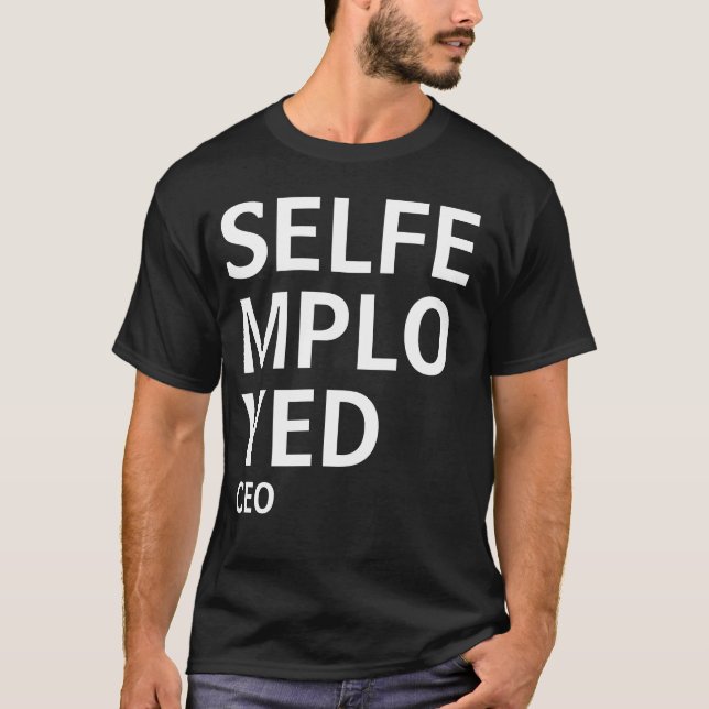 T-SHIRT PDG SELFEMPLOYÉ (Devant)