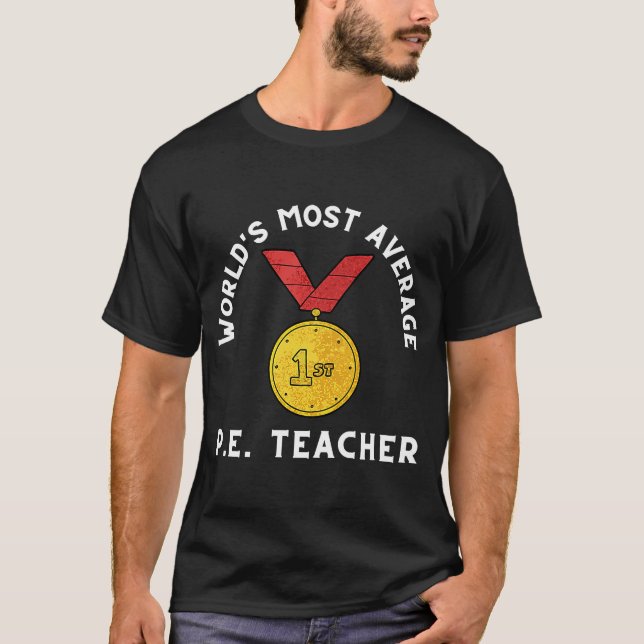 T-shirt PE Enseignant D'Éducation Physique Et P E Enseigna (Devant)