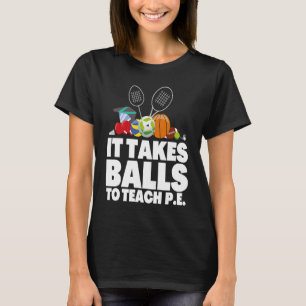T-shirt PE Enseignant D'Éducation Physique Et P E Enseigna