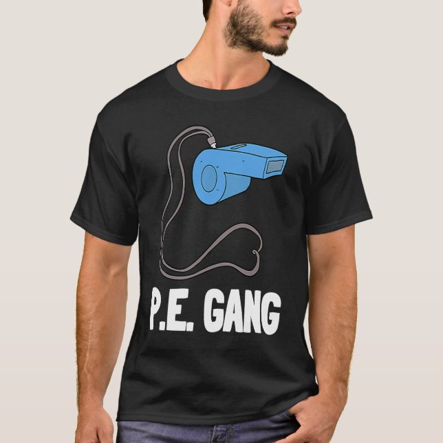 T-shirt PE Enseignant En Éducation Physique Et P E Enseign (Devant)