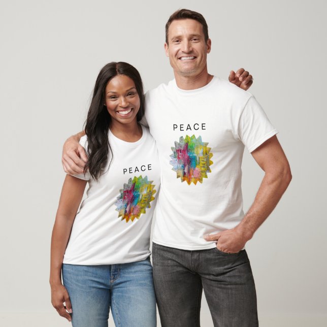 T-shirt peace  (Unisexe)