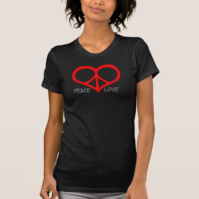 T-shirt Peace & Love (Devant)