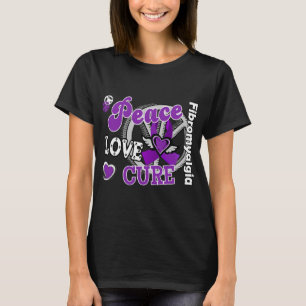 T-shirt Peace Love Cure