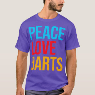 T-shirt Peace Love Dart