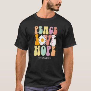 T-shirt Peace Love Hope Patriotisme Awareness