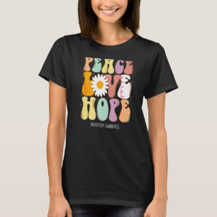 T-shirt Peace Love Hope Patriotisme Awareness