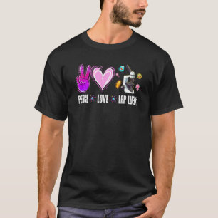 T-shirt Peace Love Lab Week 2022 Laboratoire Technique