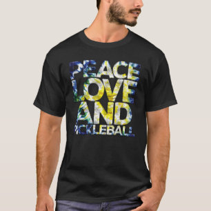 T-shirt Peace Love Pickleball Pickleball Player Fan Quot
