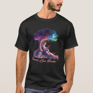 T-shirt Peace Love Poésie Poètes Poésie et livre