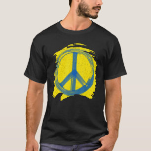 T-shirt Peace No War Peint B