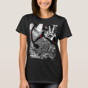 T-shirt Peace Sign Peace Créer Paix White Dove