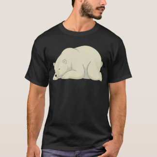 T-shirt Peaceful Sleeping Bear Illustration – Calm Everyda