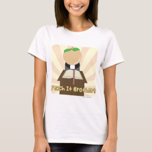 T-shirt Peach It Brother Drôle Food Cartoon
