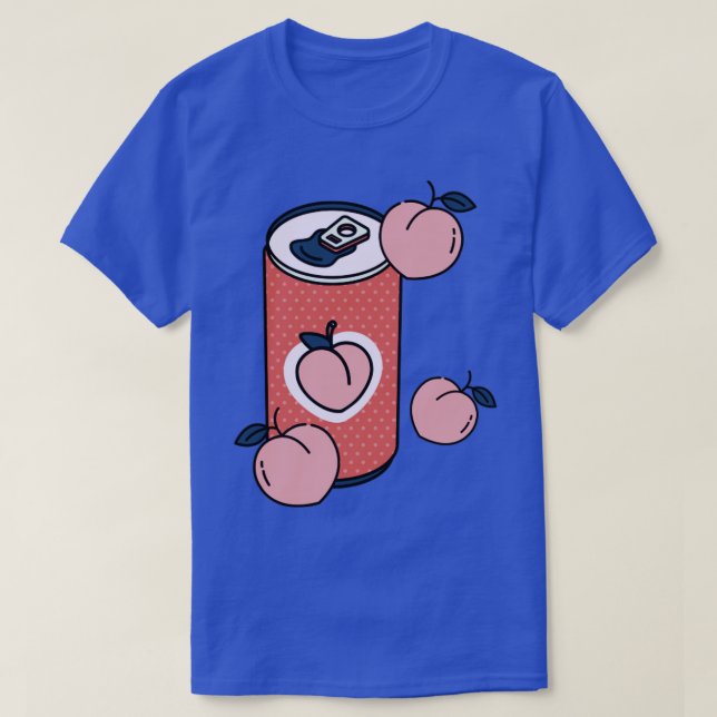 T-shirt Peach Soda japonaise (Design devant)