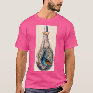 T-shirt Peacock alchimique vintage