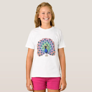 T-shirt Peacock coloré