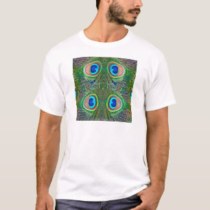T-shirt Peacock Feathers