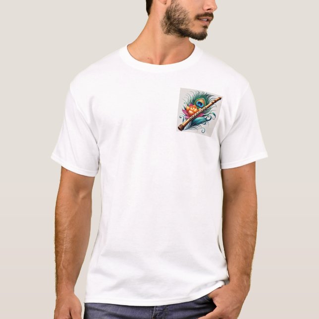 T-shirt Peacock sur mesure (Devant)
