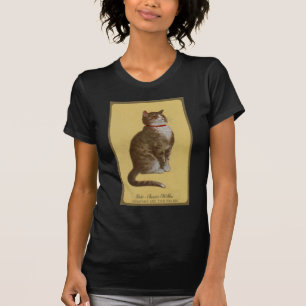 T-shirt Peake, le chat tabby de Chessie