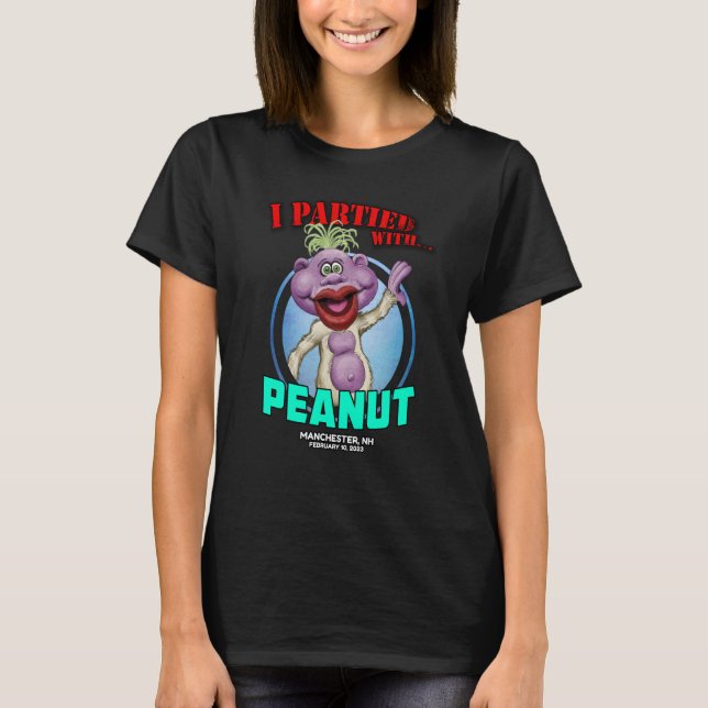 T-shirt Peanut Manchester NH 2023 (Devant)