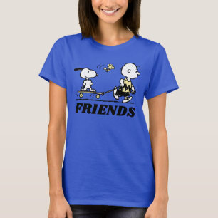 T-shirt PEANUTS   Amis Patinage