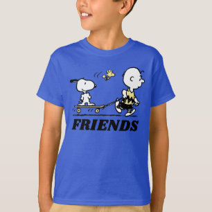 T-shirt PEANUTS   Amis Patinage